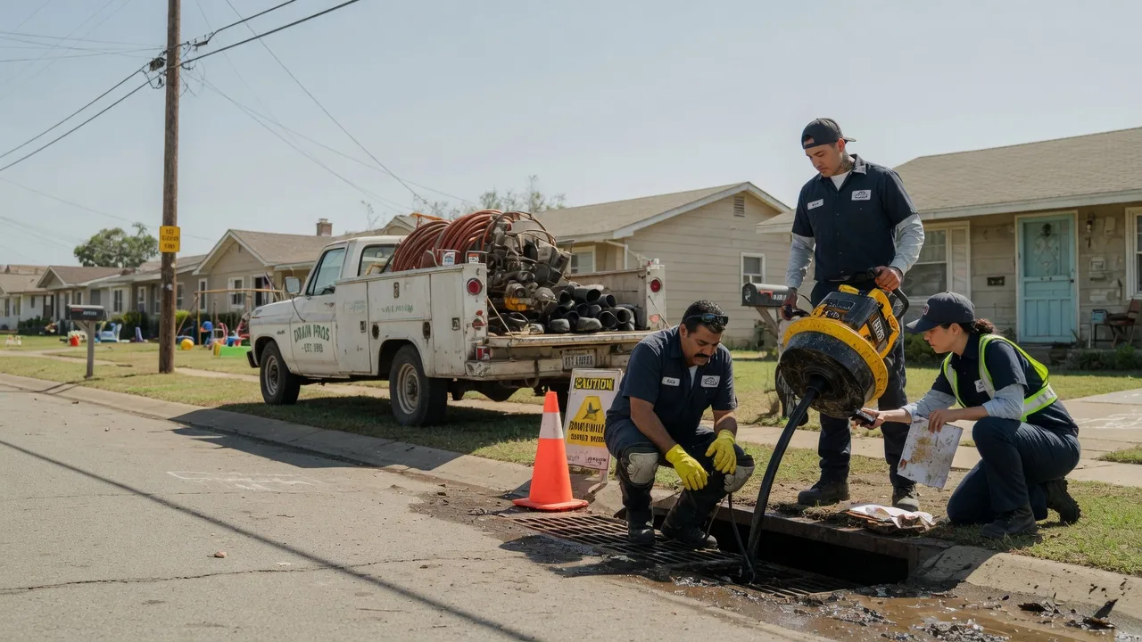Drain Cleaning in Ector, TX near me